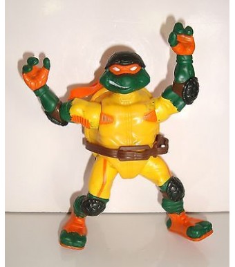 FIGURINE VINTAGE TORTUES NINJA TMNT PLAYMATES TOYS 2003 MICHELANGELO ARTICULE