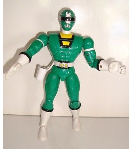 GRANDE FIGURINE SENTEI POWER RANGERS FORCE VERTE FIVEMAN BANDAI  97 ARTICULE 