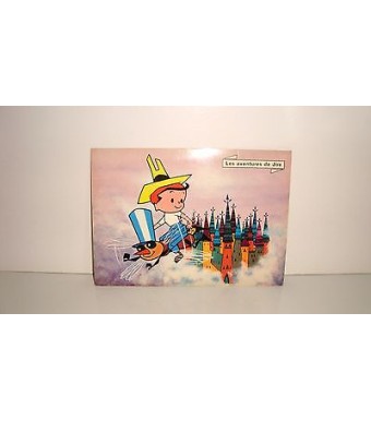 ANCIENNE CARTE POSTALE LES AVENTURES DE JOE ORTF JEAN IMAGE N°8 