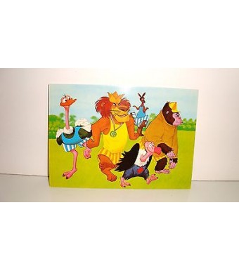 ANCIENNE CARTE POSTALE LE MONDE MERVEILLEUX DE WALT DISNEY - L'APPRENTIE SORCIER