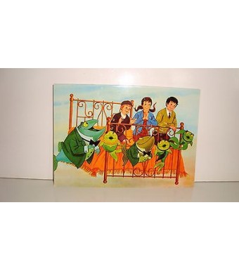 ANCIENNE CARTE POSTALE LE MONDE MERVEILLEUX DE WALT DISNEY - L'APPRENTIE SORCIER