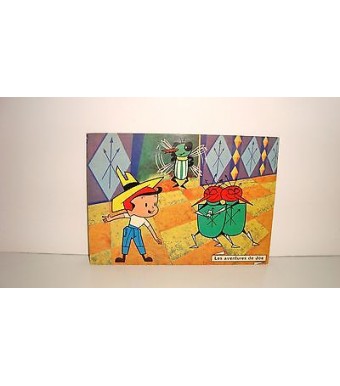 ANCIENNE CARTE POSTALE LES AVENTURES DE JOE ORTF JEAN IMAGE N°3