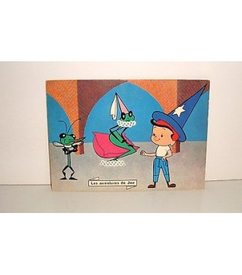 ANCIENNE CARTE POSTALE LES AVENTURES DE JOE ORTF JEAN IMAGE N°7 