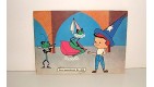 ANCIENNE CARTE POSTALE LES AVENTURES DE JOE ORTF JEAN IMAGE N°7 