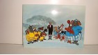 ANCIENNE CARTE POSTALE LE MONDE MERVEILLEUX DE WALT DISNEY - L'APPRENTIE SORCIER