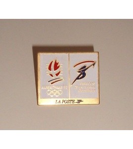 PINS PIN'S LA POSTE WINTER GAMES ALBERTVILLE 92
