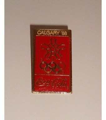 PINS PIN'S COCA COLA CALGARY 88 WINTER GAMES