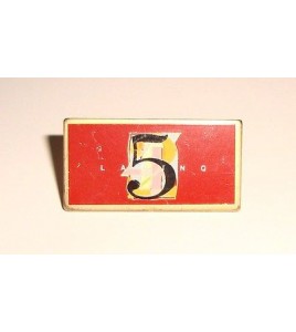 PINS PIN'S LA CINQ 5 CHAINE TV