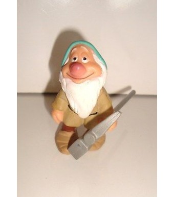 FIGURINE WALT DISNEY BLANCHE NEIGE ET LES 7 NAINS ATCHOUM BULLYLAND (5x3,5cm) 