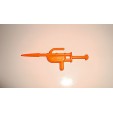 ACCESSOIRE ARM FUSIL DE L'ESPACE VINTAGE 80'S AIRGAM BOYS N-¦1 (7x2,5cm)