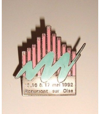 PINS BEAUMONT SUR OISE 15 16 ET 17 MAIN 1992