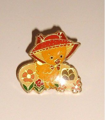 PINS POUSSIN AVEC CHAPEAU