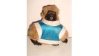 PELUCHE PLUSH VINTAGE MAGICAL MURPHY TENUE BLEU (12x11cm)