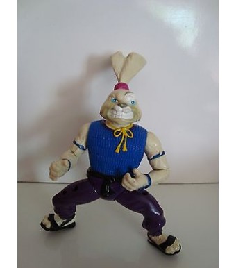 FIGURINE VINTAGE 80'S LES TORTUES NINJA TMNT PLAYMATES  TOYS 89 (12x8cm)