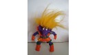 GRANDE FIGURINE TROLL CHEVEUX ORANGE ARTICULE TYCO 1992 (16x9cm)