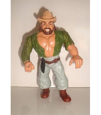 RARE FIGURINE CATCHEUR WWF  HASBRO SKINNER (12x8cm)