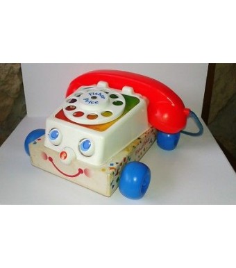 Fisher-Price chatter téléphone 1961 made in england Toy Story