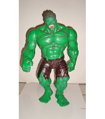 TRES GRANDE FIGURINE THE HULK MOVIE 2002 AVENGERS ARTICULE SONORE (33x20cm)