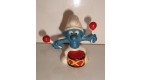 FIGURINE SCHTROUMPF SMURF PEYO PUFFI PITUFO TAMBOUR SCHLEICH 2.0009 