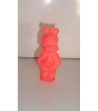 FIGURINE VINTAGE 80'S LES BABIES COLOR FILLE GIRL N°154 (5x2,5cm)