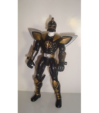 FIGURINE ARTICULE POWER RANGERS FIVEMAN MASKMAN BANDAI 2003 FORCE NOIR (15x8cm)