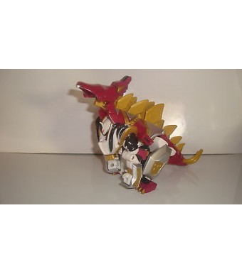 FIGURINE ARTICULE POWER RANGERS FIVEMAN MASKMAN BANDAI 2003 FORCE BLANCHE (19cm)