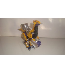 FIGURINE SENTEI ARTICULE POWER RANGERS FIVEMAN MASKMAN BANDAI 2003 JAUNE (15cm)