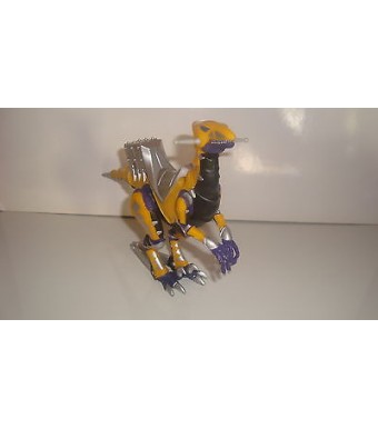 FIGURINE SENTEI ARTICULE POWER RANGERS FIVEMAN MASKMAN BANDAI 2003 JAUNE (15cm)