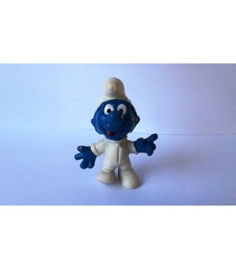 figurine vintage schtroumpf hk schleich 1965 peyo