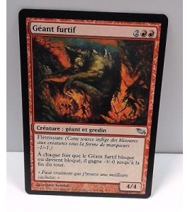 carte magic the gathering - geant furtif - vf sombrelande unco 