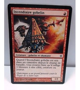 carte magic the gathering mtg - incendiaire gobelin - l'ascension des eldrazi