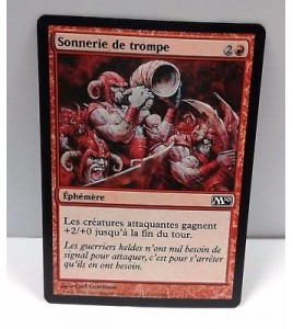 carte magic the gathering mtg - sonnerie de trompe - magic 2013
