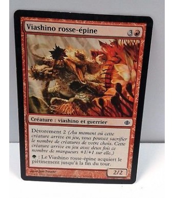 carte magic the gathering mtg - viashino rosse épine - éclats d'alara