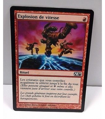 MTG - Explosion de Vitesse NM French M10 - MTG Magic 