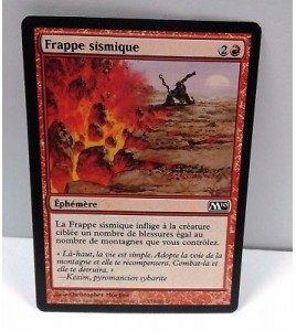MTG - Frappe Sismique NM French M10 - Magic MTG 