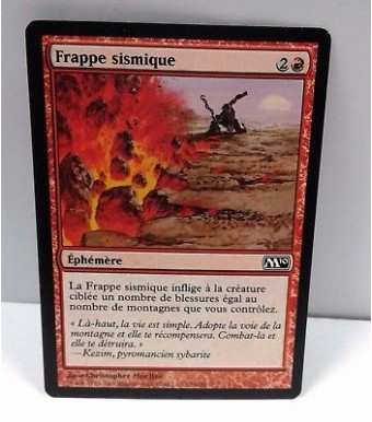 MTG - Frappe Sismique NM French M10 - Magic MTG 