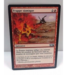 Frappe Sismique NM French M10 - Magic MTG