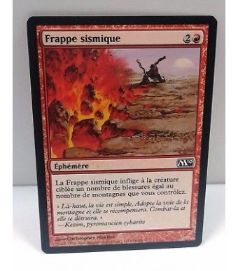 Frappe Sismique NM French M10 - Magic MTG