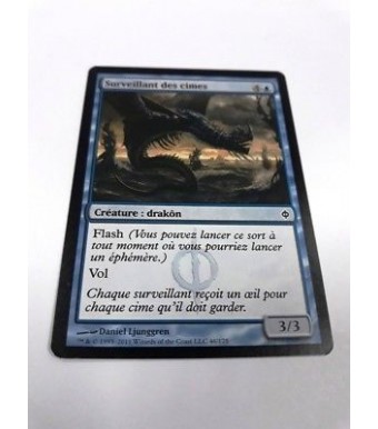 carte magic the gathering mtg - surveillant des cimes - nouvelle phyrexia