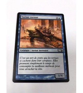 MAGIC MTG - Tortue cornue - Horned turtle - TEMPETE - Fr - Occ 
