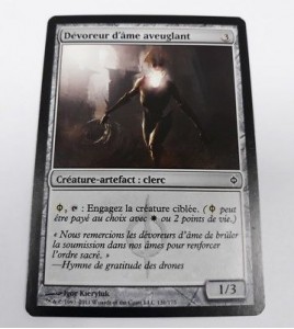 Dévoreur d'âme aveuglant La Nouvelle Phyrexia n°131 (Français) MTG Magic NM