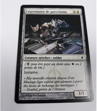 Légionnaire de porcelaine La Nouvelle Phyrexia n°19 (Français) MTG Magic NM 