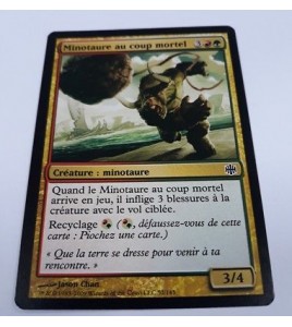 Minotaure au coup mortel La Renaissance d'Alara n°52 (Français) MTG Magic NM