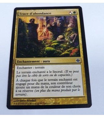Trace d'abondance La Renaissance d'Alara n°142 (Français) MTG Magic NM