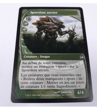 carte magic the gathering mtg - sporoloss ancien - vision de l'avenir - 152180