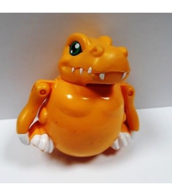 FIGURINE toupie BULLY LES DIGIMON AGUMON bandai 2000 7cm 