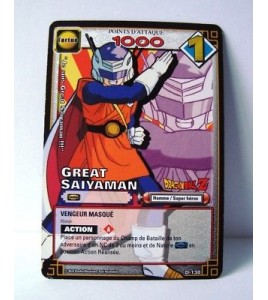 CARTE DRAGON BALL Z - GREAT SAIYAMAN - D-138