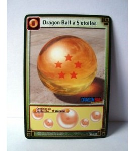 Dragon Ball A 5 Etoiles - D-127 - Carte Dragon Ball Z Série 9
