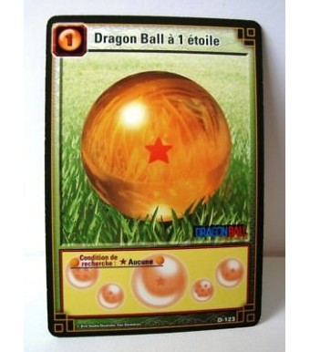 Dragon ball n° D-123 - Dragon Ball à 1 étoile