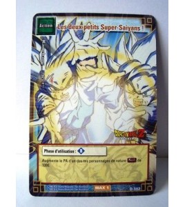 Les Deux Petits Supers-Saiyans ! - D-342 - Carte Dragon Ball Z Série 3 